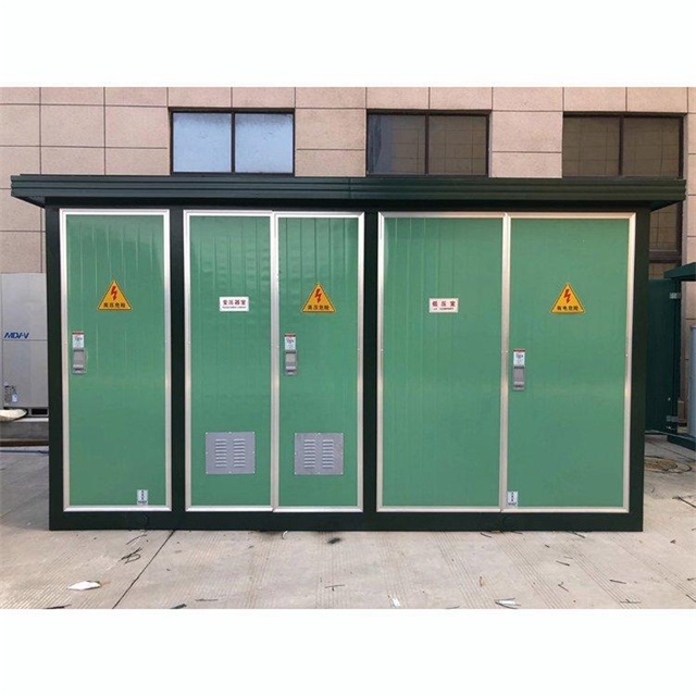 子洲1600KVA欧式箱式变压器